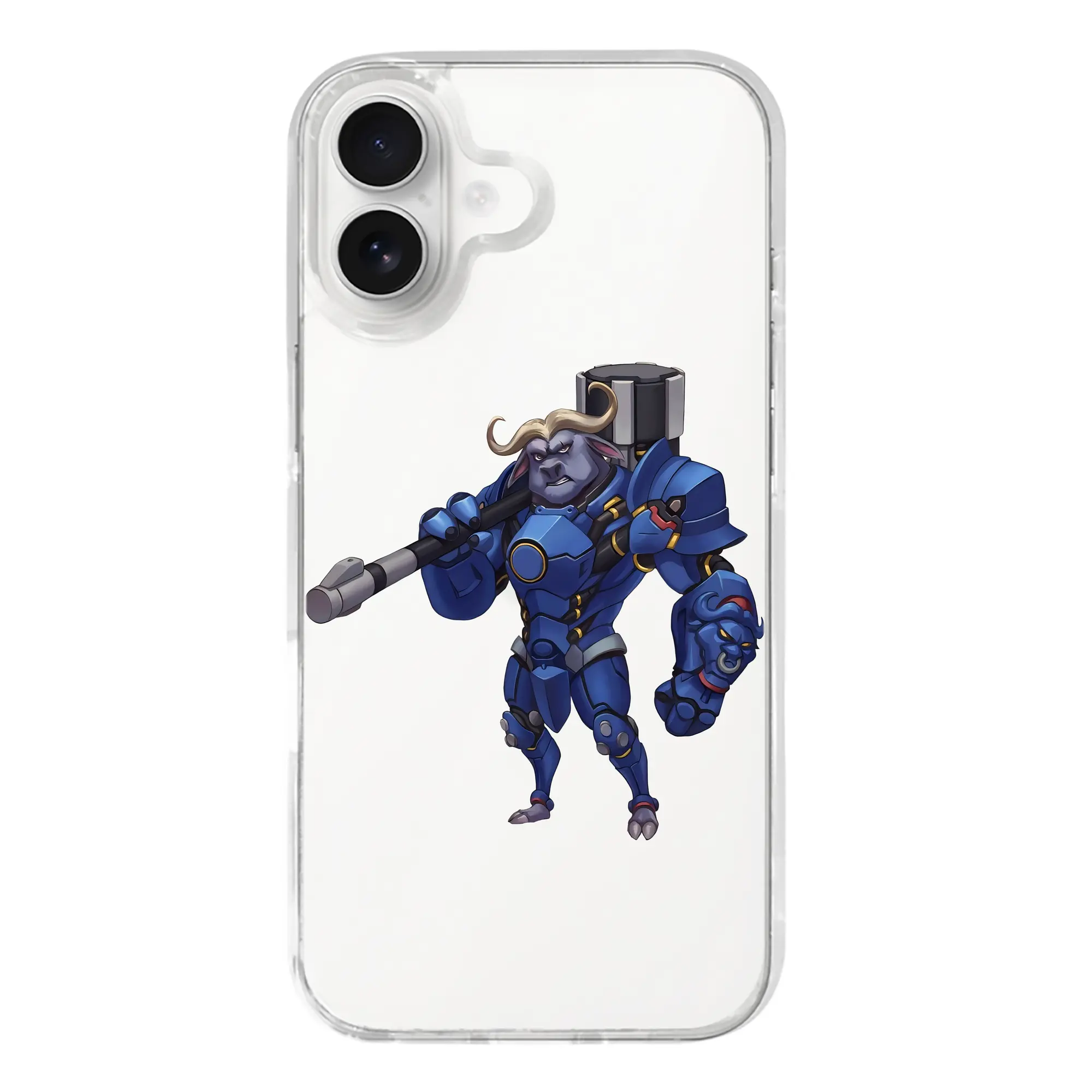 ズートピア グッズ,ボゴ署長 - iPhone 17シリーズ 透明スマホケース – 薄型・耐衝撃・精密フィット保護カバー